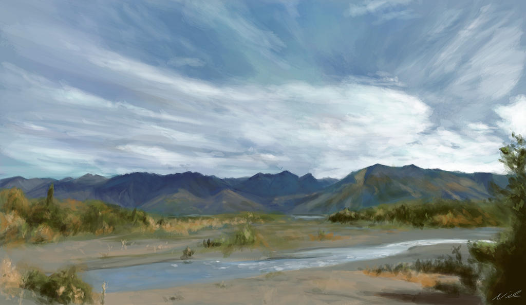 Knik River by nixuboy on DeviantArt