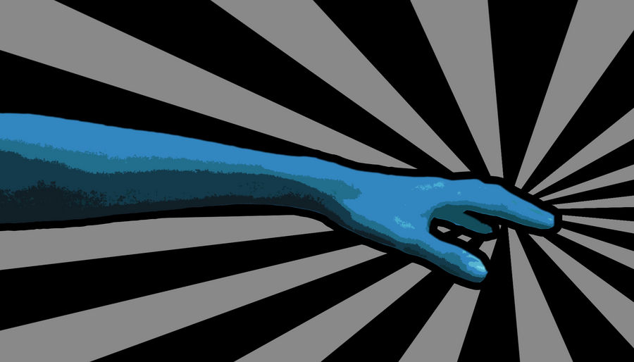 Hello Blue Hand blue hand by icehippie on DeviantArt