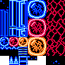 Megaman World lll Gemini man tileset (nes style)