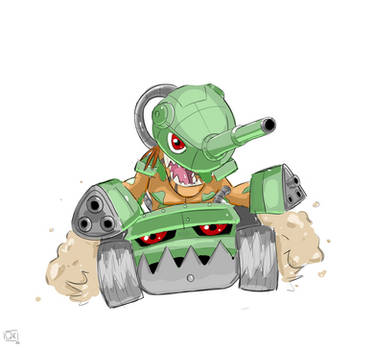 Tankmon Rookie Explore the Best Tankmon Art | DeviantArt