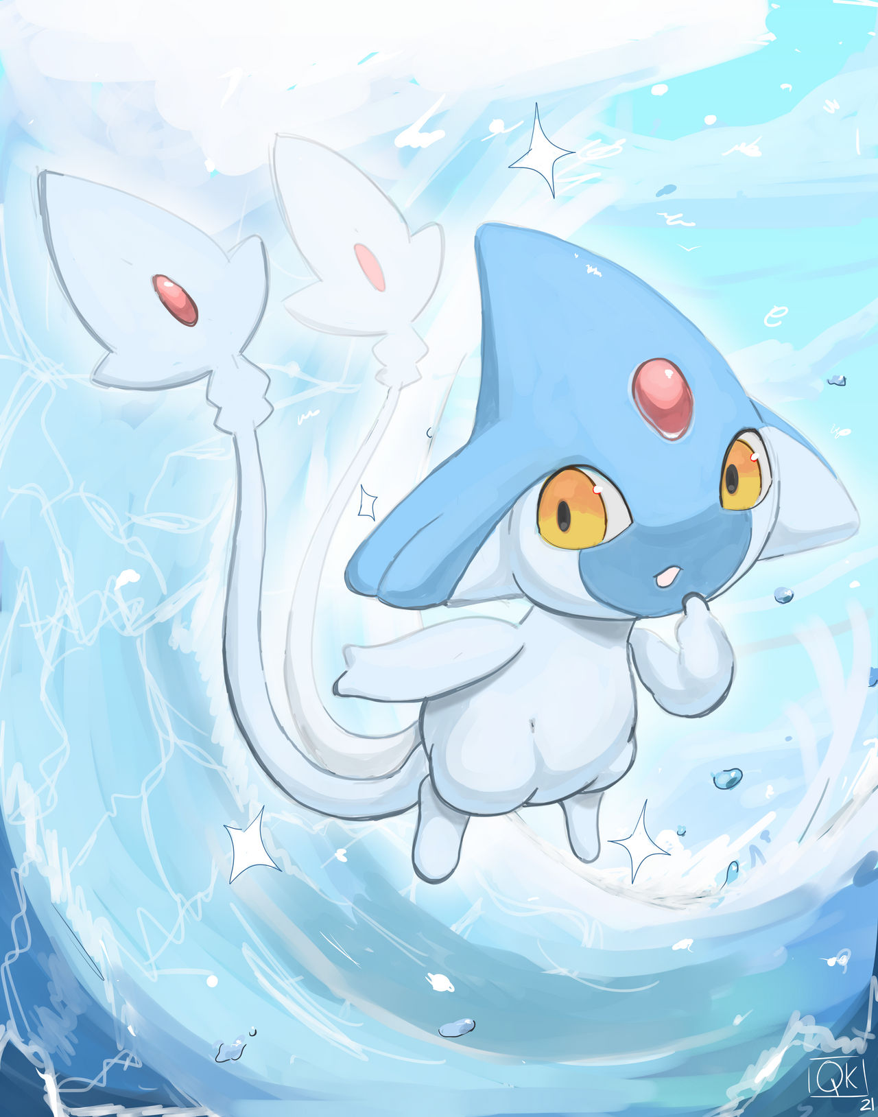 azelf by QKranks on DeviantArt