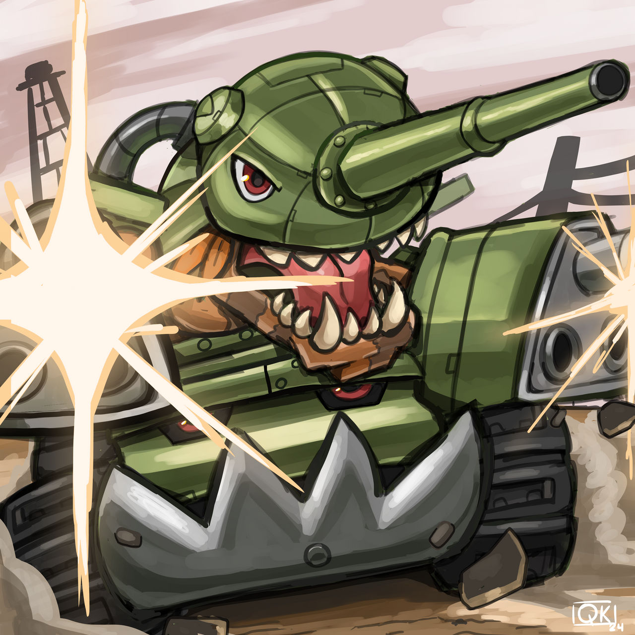 Tankmon Rookie Tankmon by QKranks on DeviantArt