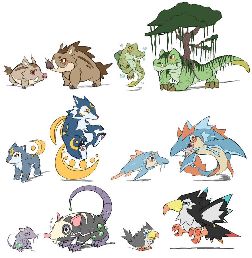 Skvadron Creature Page1 by QKranks on DeviantArt
