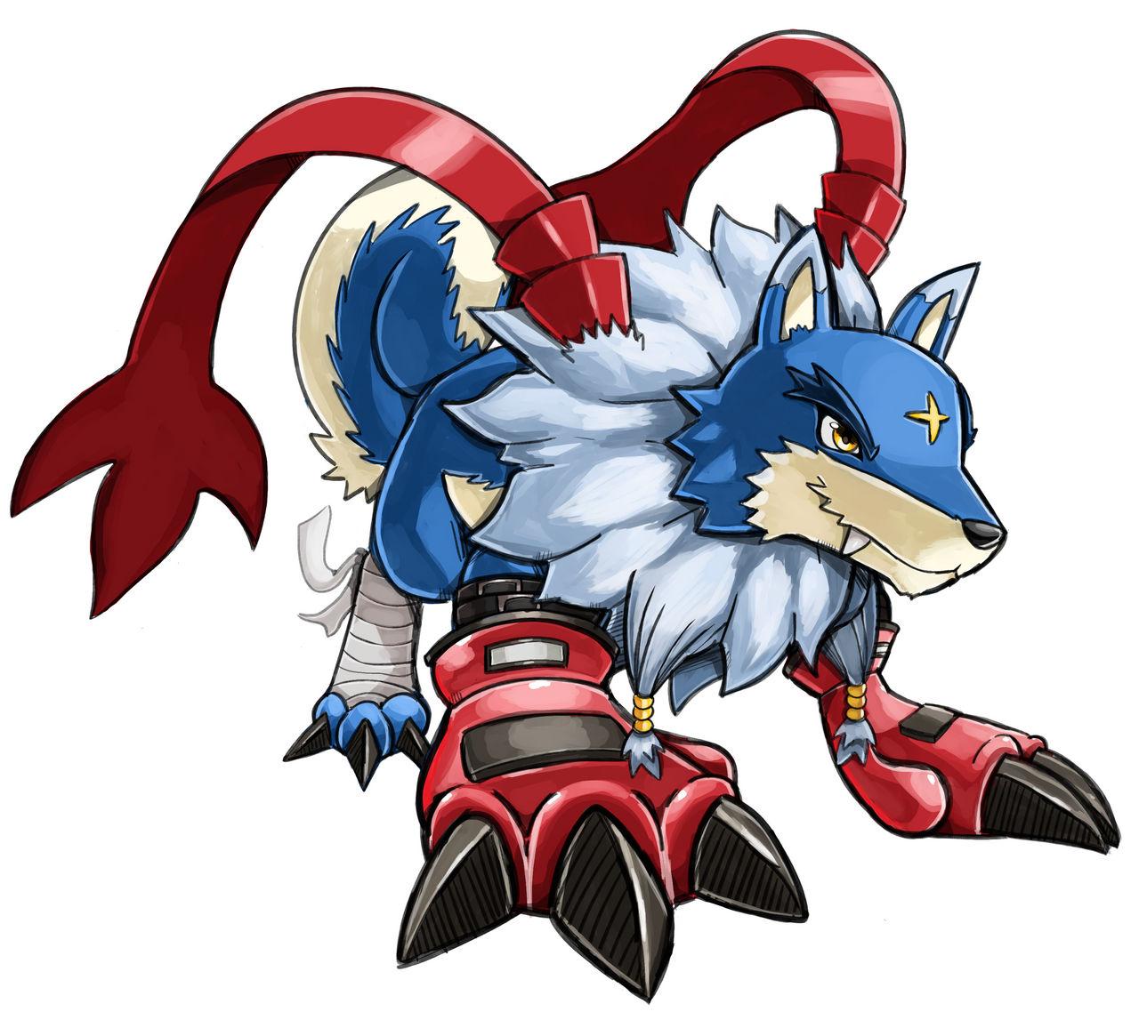 Gaogamon by QKranks on DeviantArt