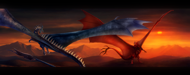 Saphira Vs Thorn ~ Speed-painting