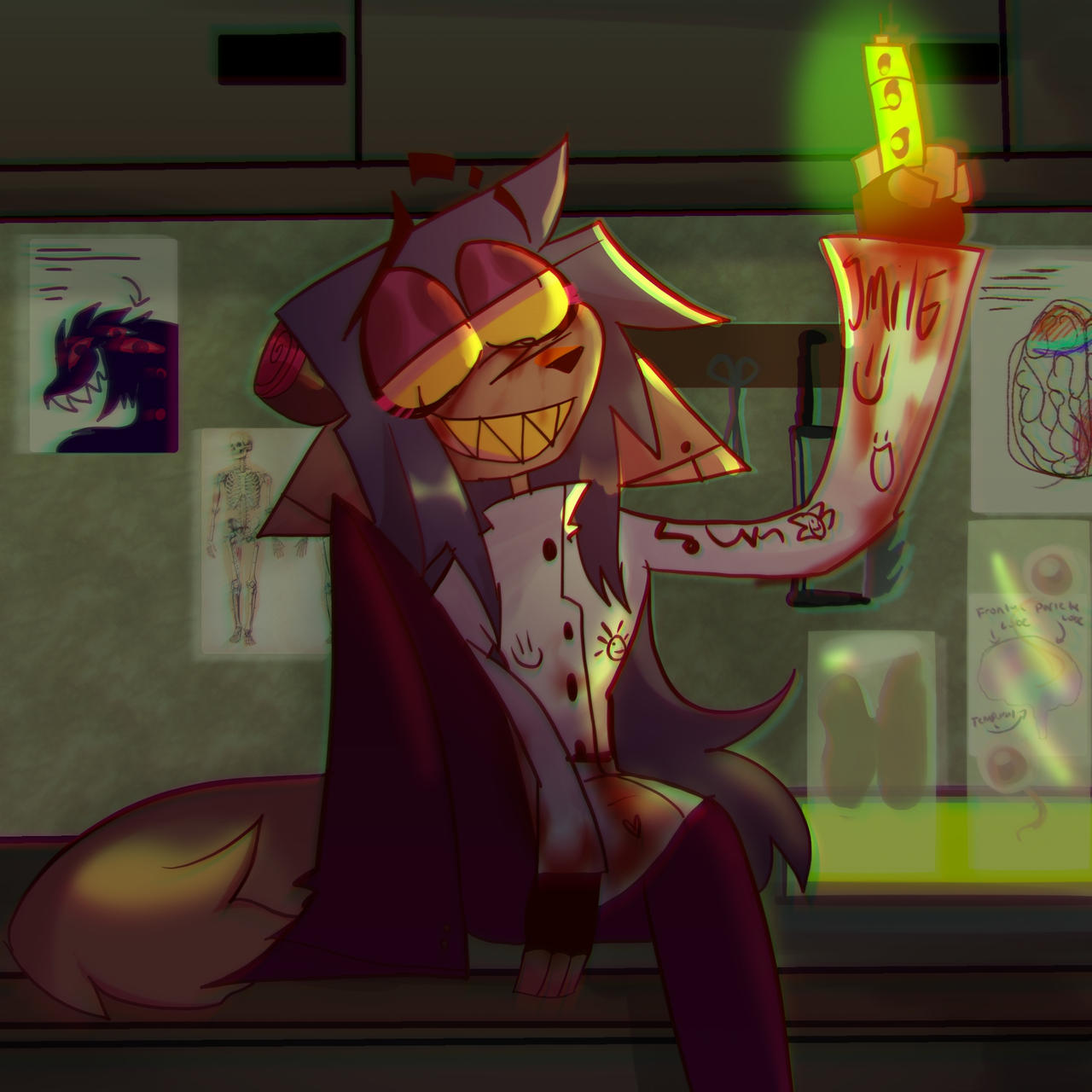 Mad Style Deviantart crazed mad scientist by MagiccNoodle on DeviantArt