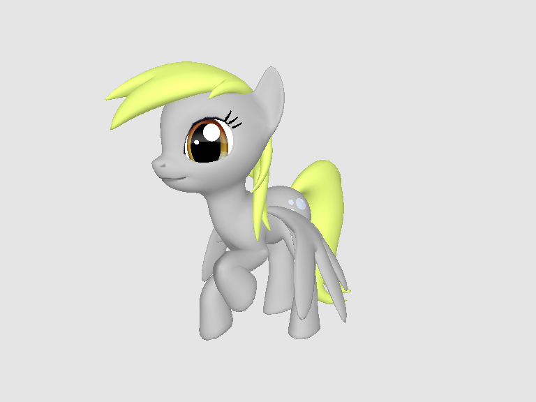 Derpy in 3D by JunnBoi on DeviantArt