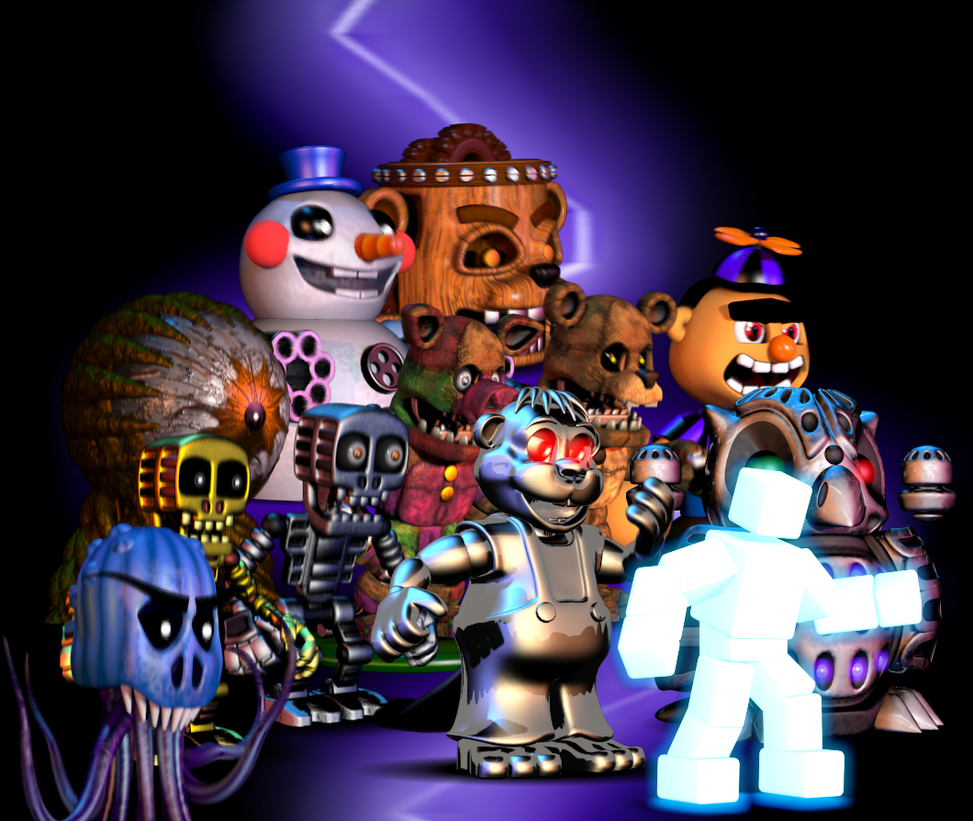 Fnaf World Simulator All Bosses Fnaf World Simulator All Bosses