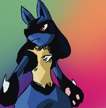 Shiny Lucario Pokemon Ranger Edit by hf978rh7834hru4r43 on DeviantArt