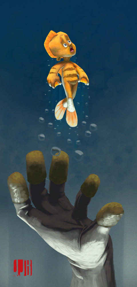 Fishboy Fish The Fish boy - Illustration by Joshjobrien on DeviantArt