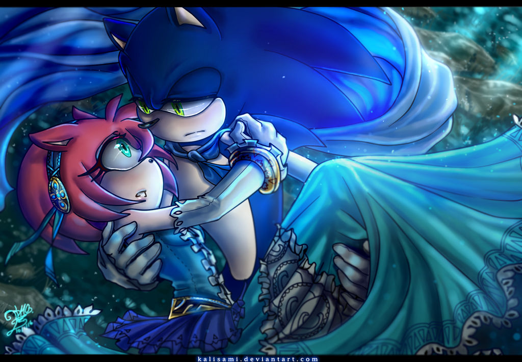 Sonamy- The Princess and the Prince Blue