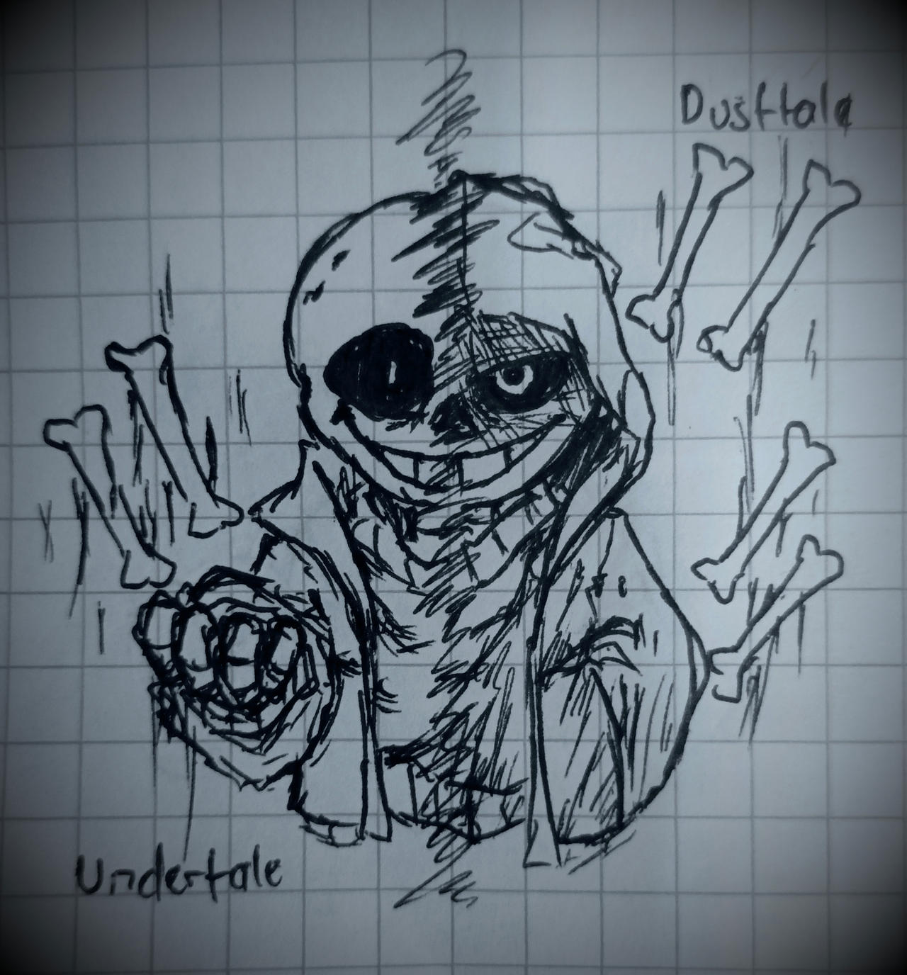 Art (Undertale / Dusttale) by HazeSans759 on DeviantArt