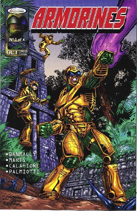 Valient's Armorines by PeterPalmiotti