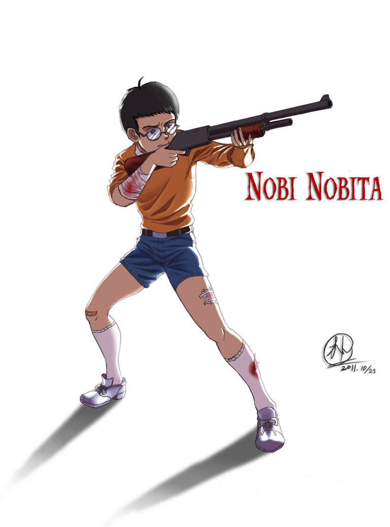 Nobi Rabbit Nobi Nobita by renirevenge on DeviantArt