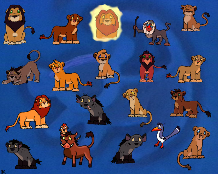 Lion King chibis