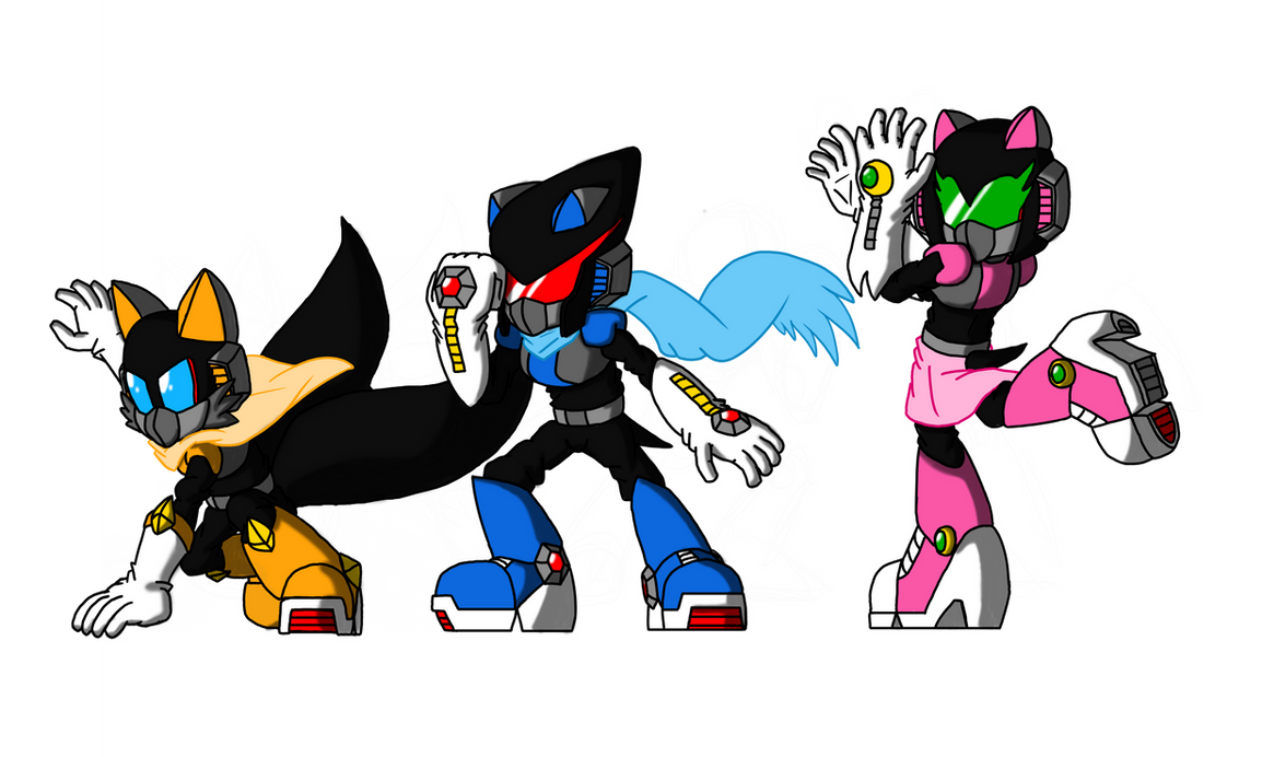 The Riders by GearHedgehog2005 on DeviantArt