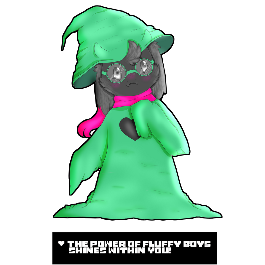 Chibi Ralsei - Deltarune by Oreozzx on DeviantArt