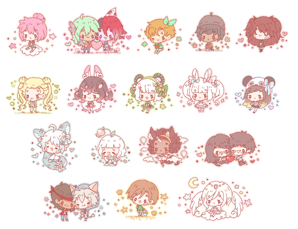 Chibi Commission Batch By Silhh On Deviantart Chibi Commission Batch By Silhh On Deviantart