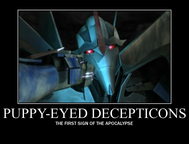 Puppy-Eyed Decepticons