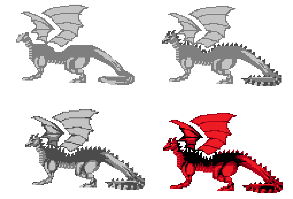 Dragon Sprite by bolman2003JUMP on DeviantArt