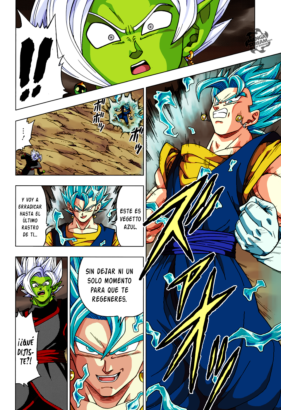 Dragon ball super manga 21 color (first picture) by bolman2003JUMP