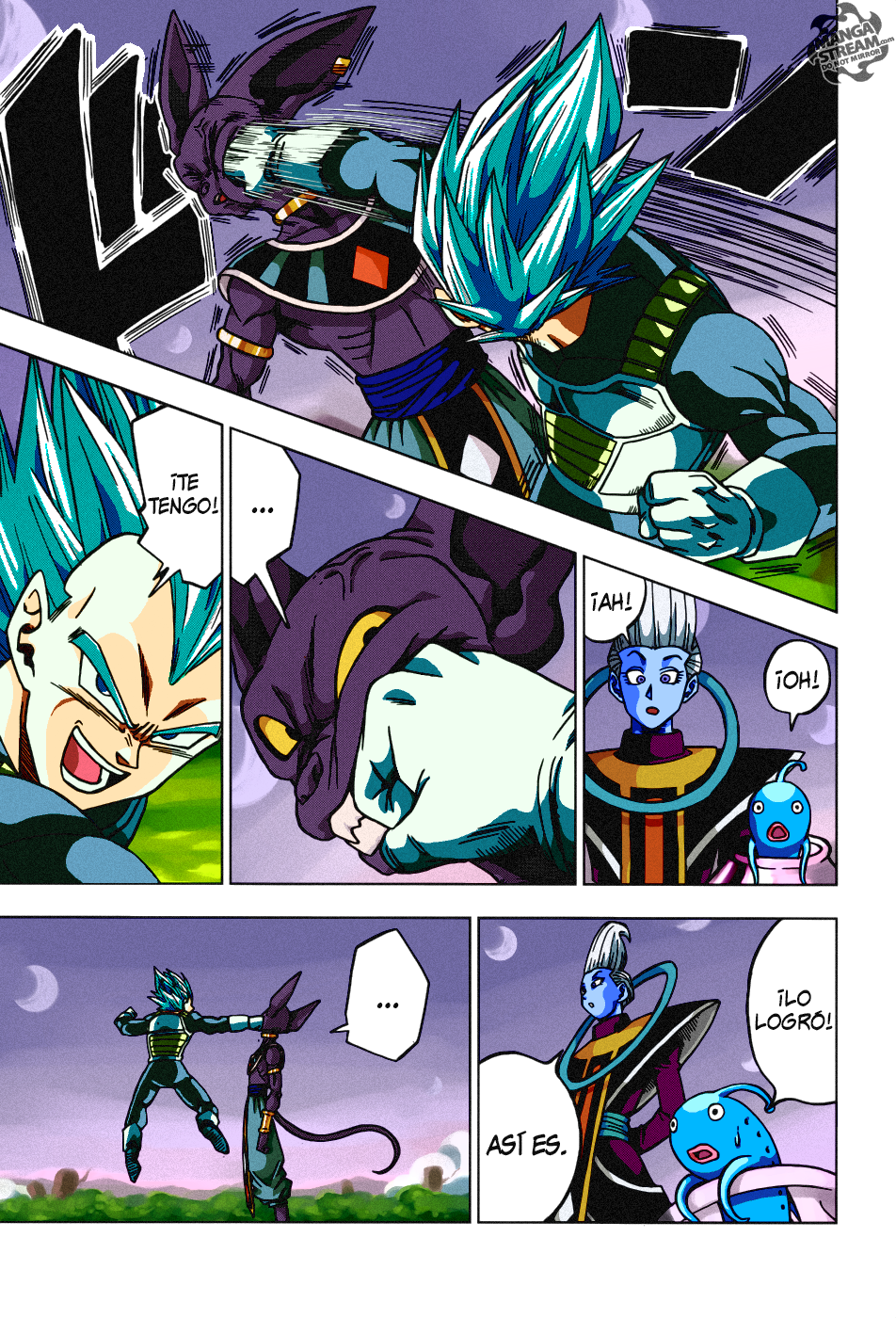 Dragon ball super manga 27 color (second page)