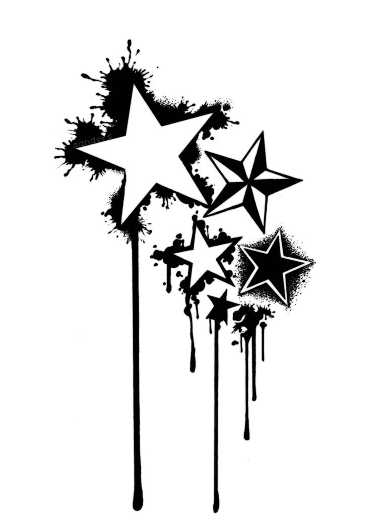 Stars Tattoo by Sandersk on DeviantArt