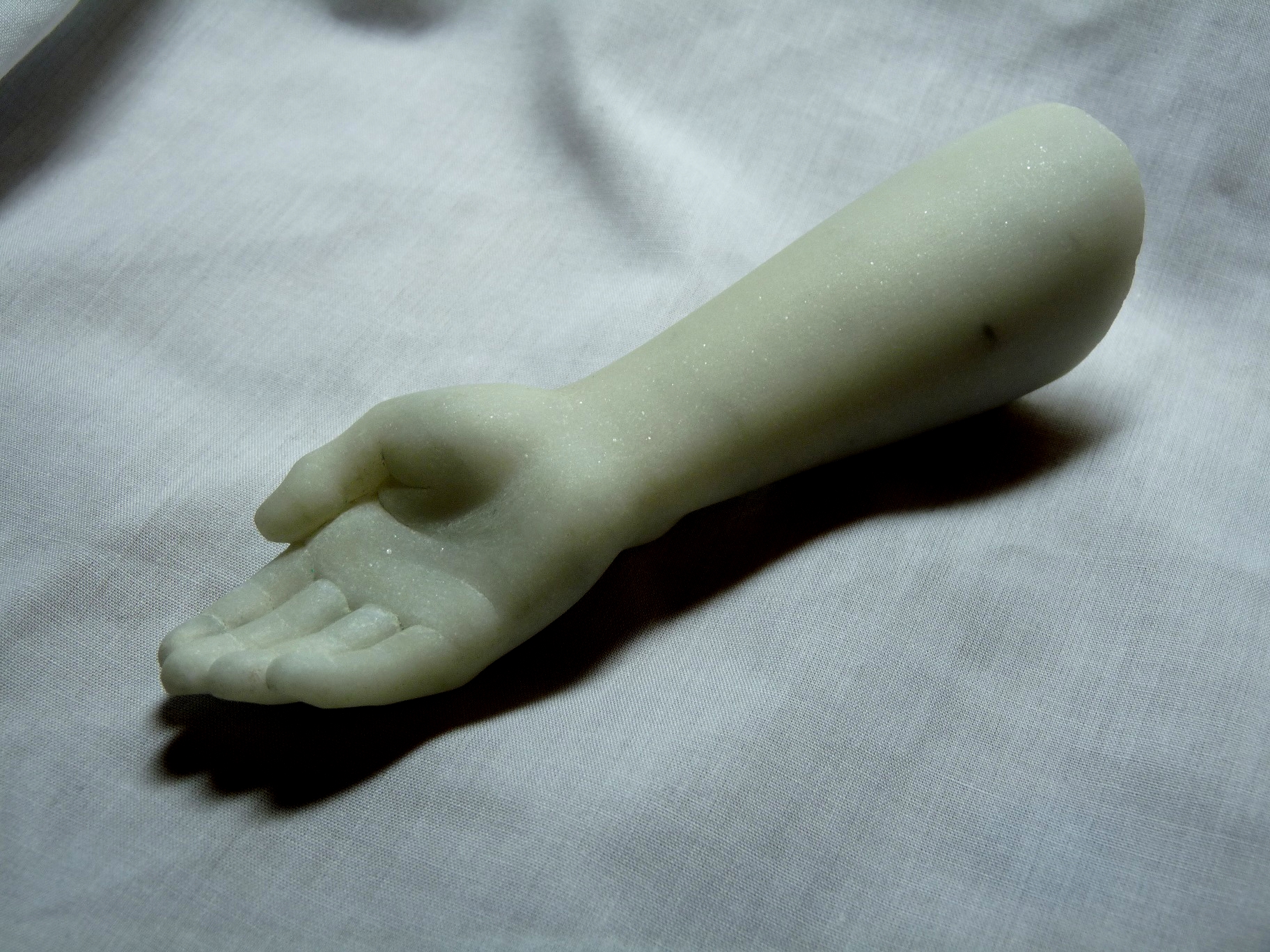 Replacement arm for figurine of Athena