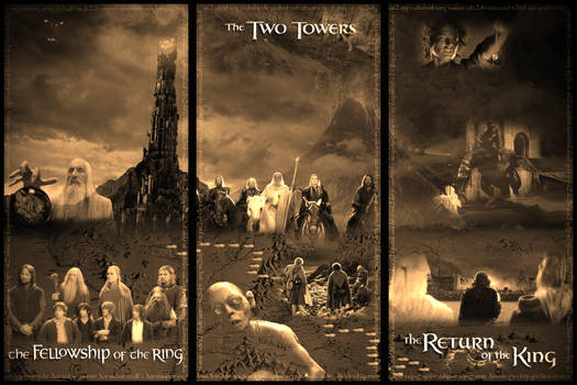 Lord of the Rings Triptych