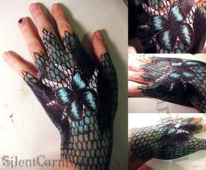Coll:Set glove tattoo