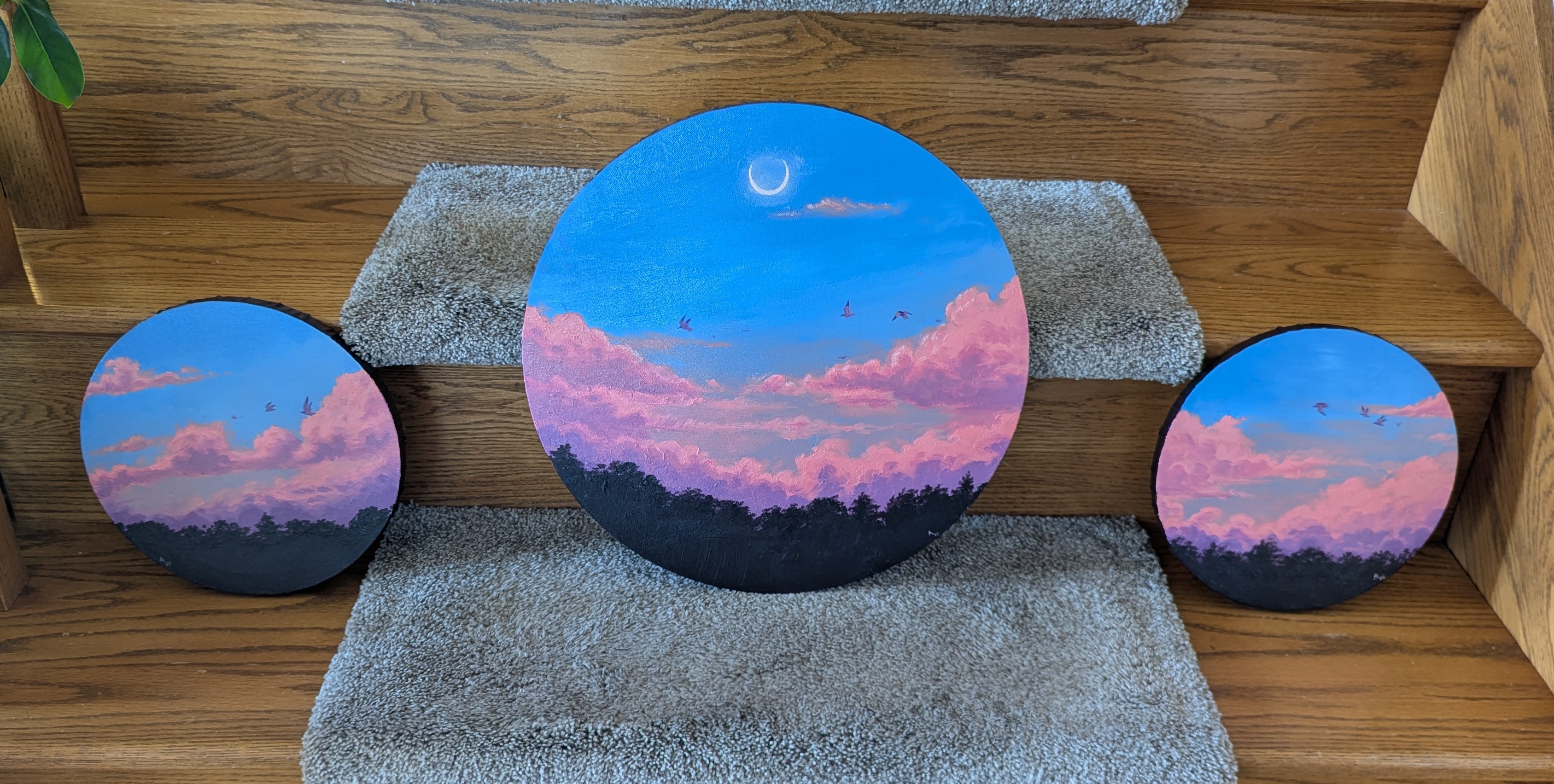Sunset Triptych