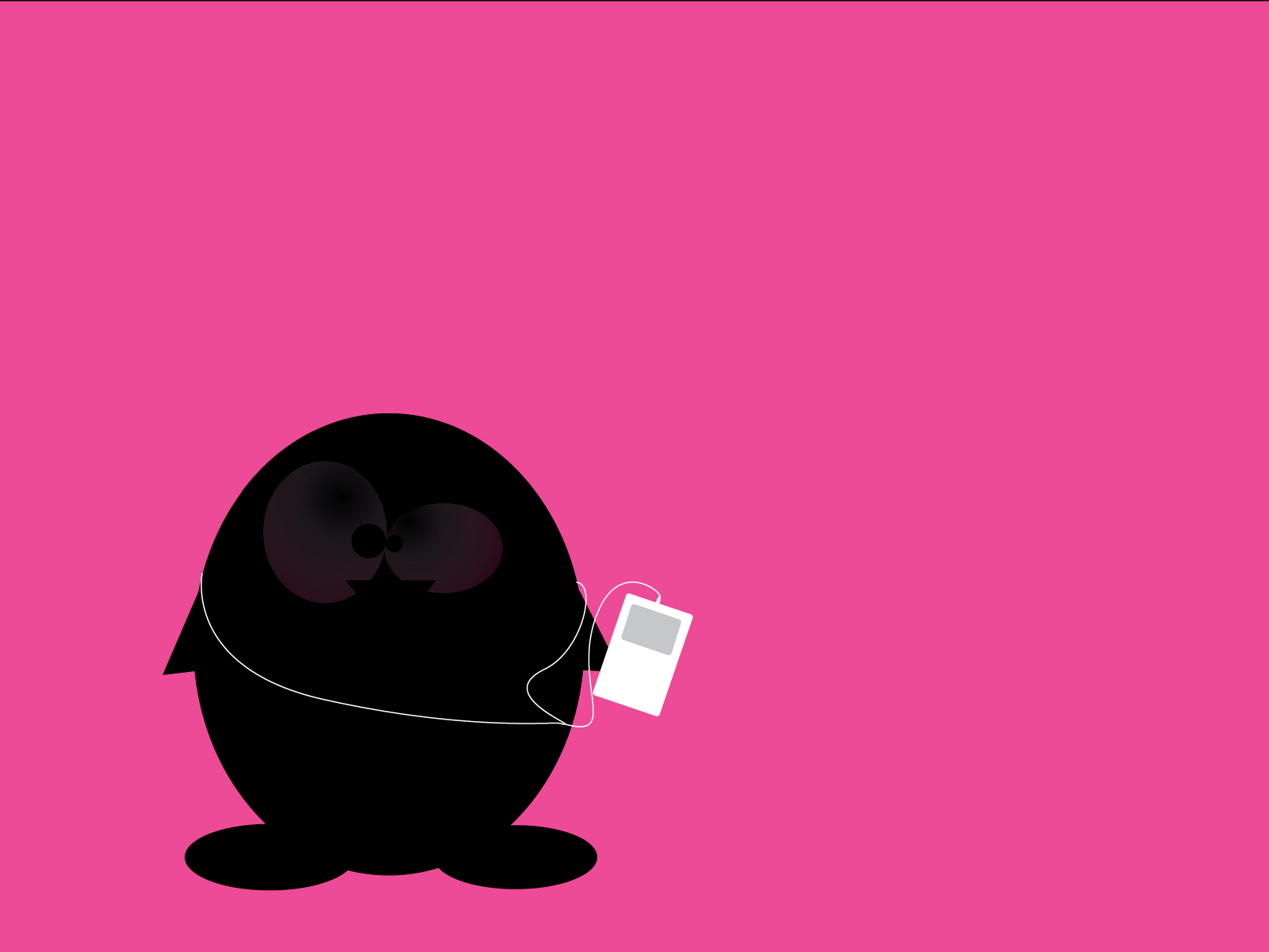 Tux iPod Pink