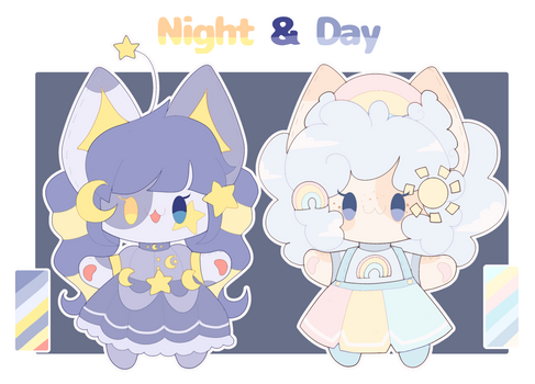 Night and Day Adopt [ Closed! ]