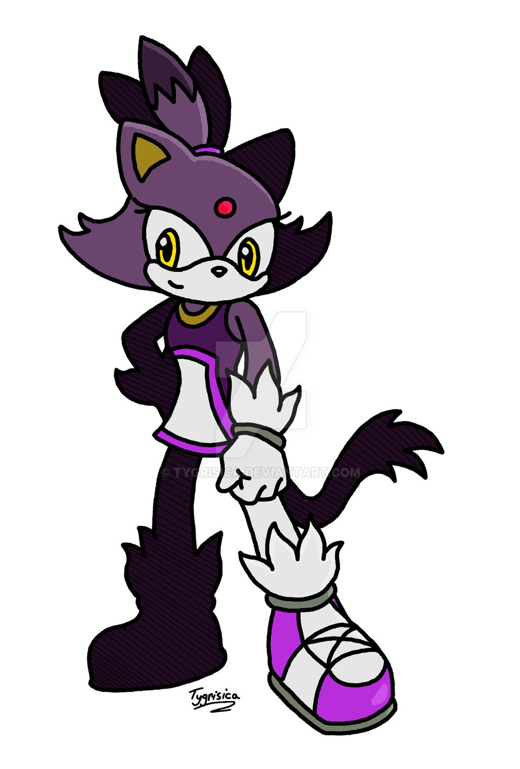 Sonic Riders Blaze Deviantart Blaze Sonic Riders Style by tygrisica on DeviantArt