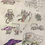 PvZ heroes doodles (OT4)