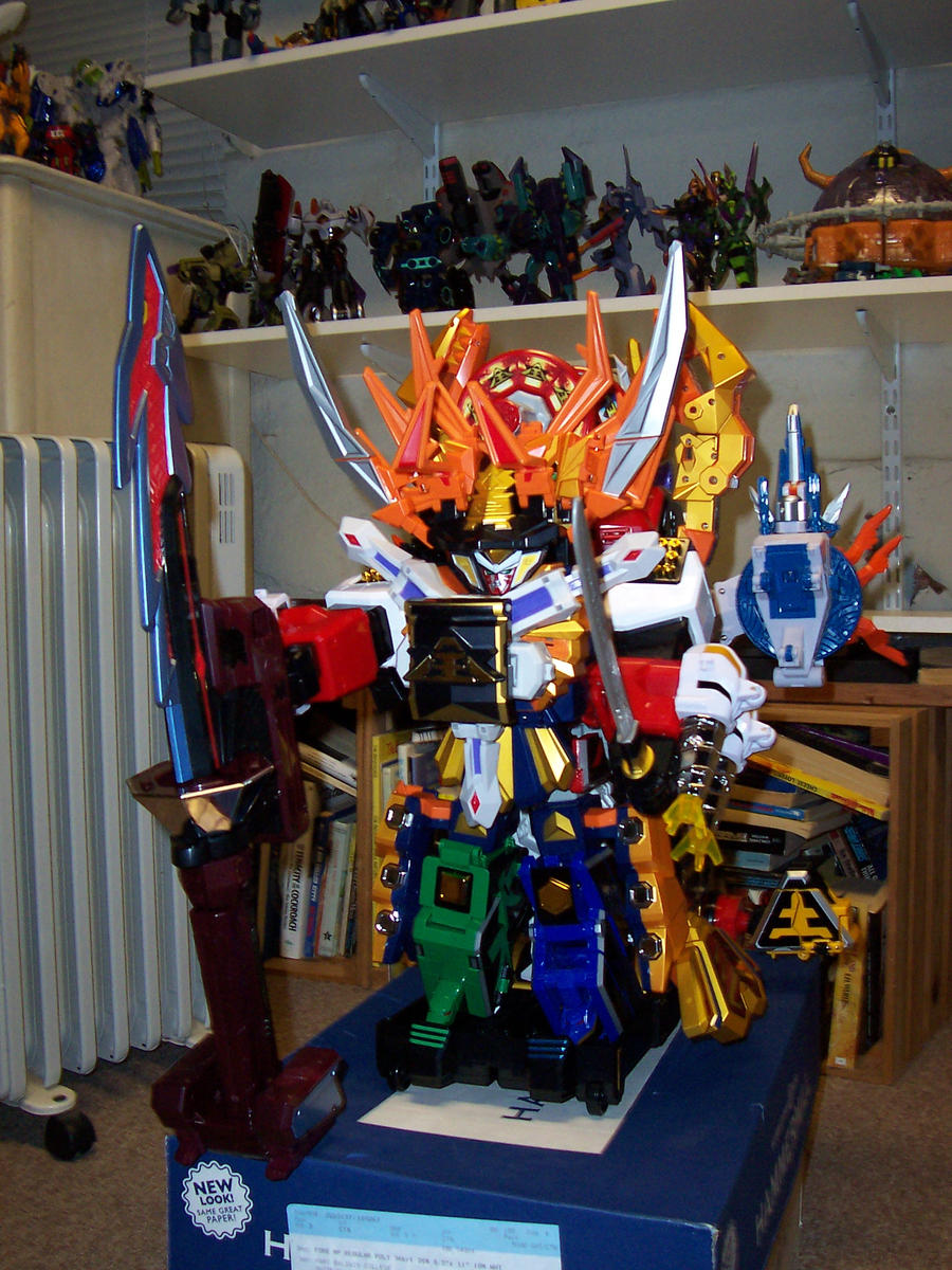 Origami 26 Kyoryu Samurai Haoh by bhsdesk on DeviantArt