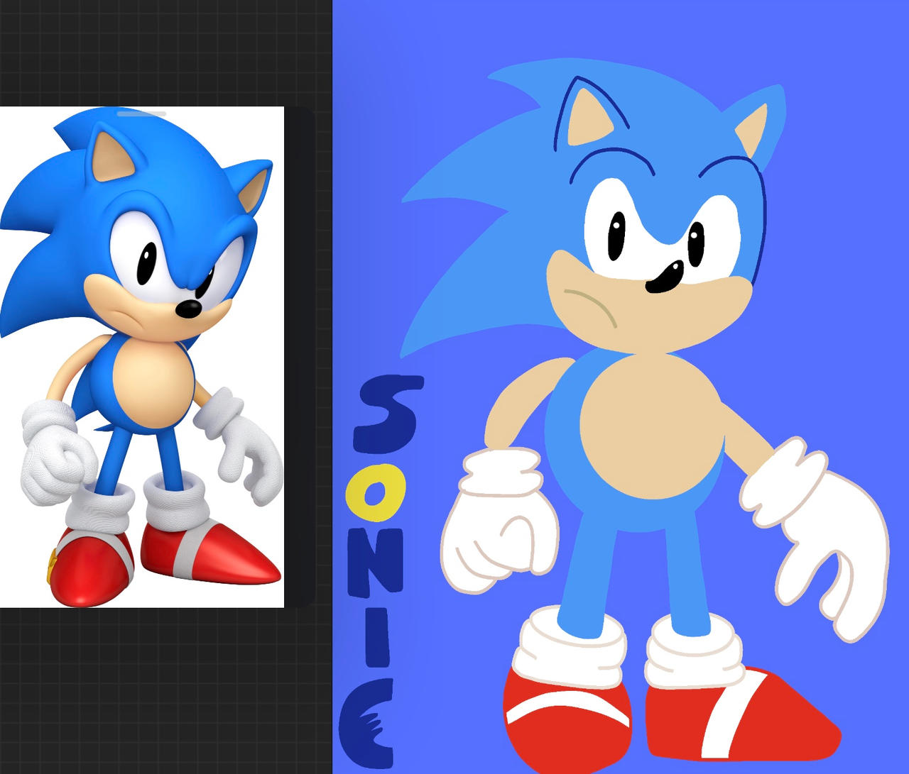 Sonic By Minecraftbuil On DeviantArt