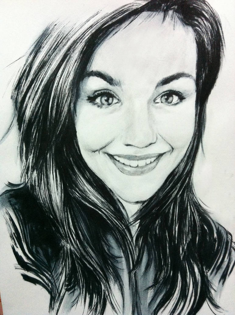 smiling girl by kaylobkranthi on DeviantArt