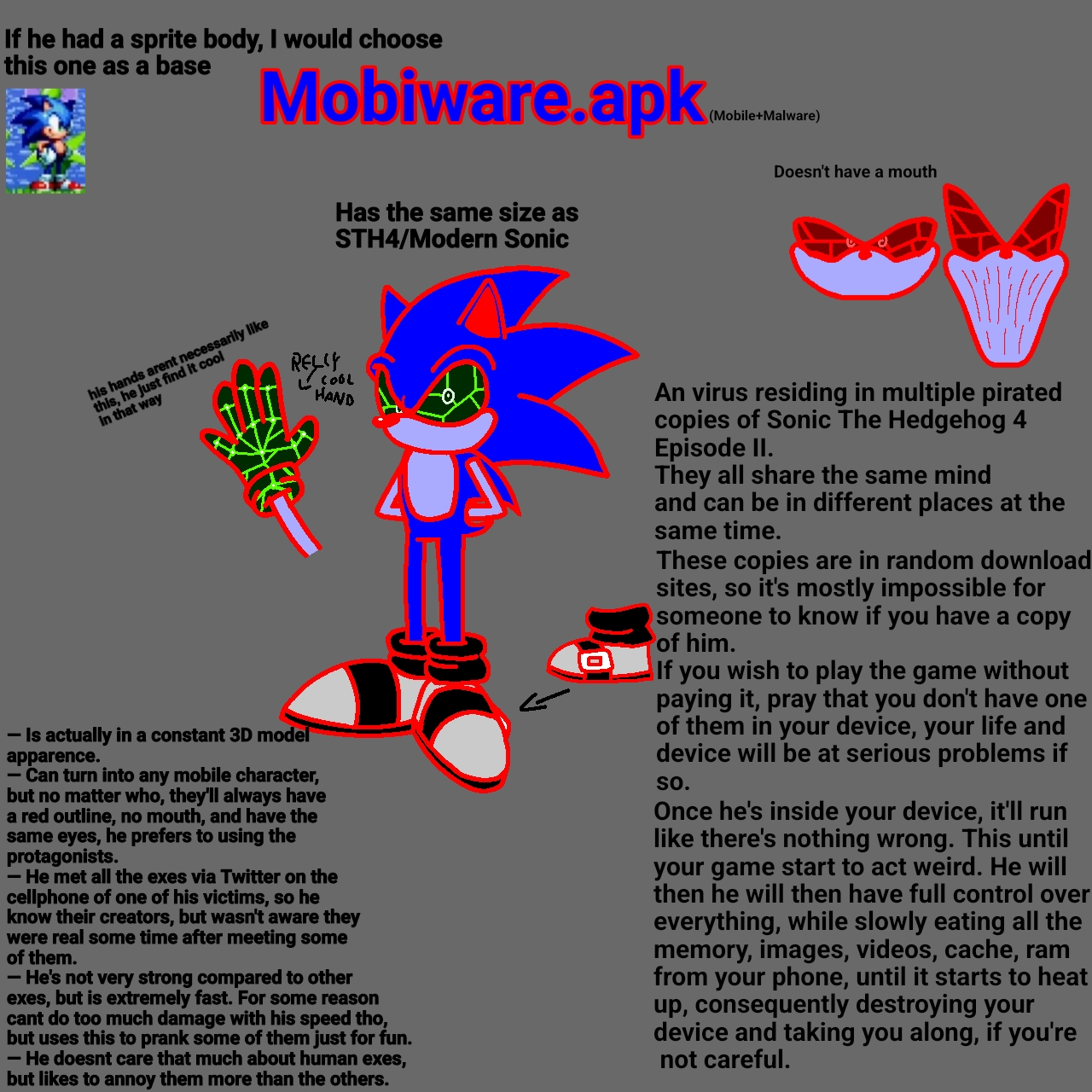 Sonic.exe take] Mobiware.apk by Zerotsuka on DeviantArt