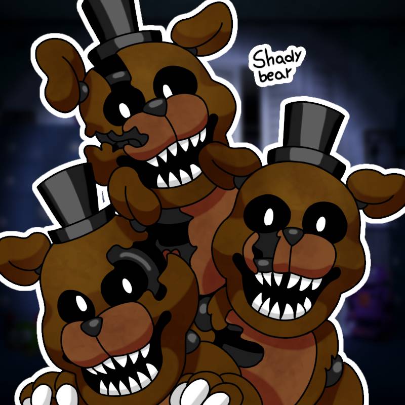 FNaF #4 - Freddles by ShadyBearOfficial on DeviantArt