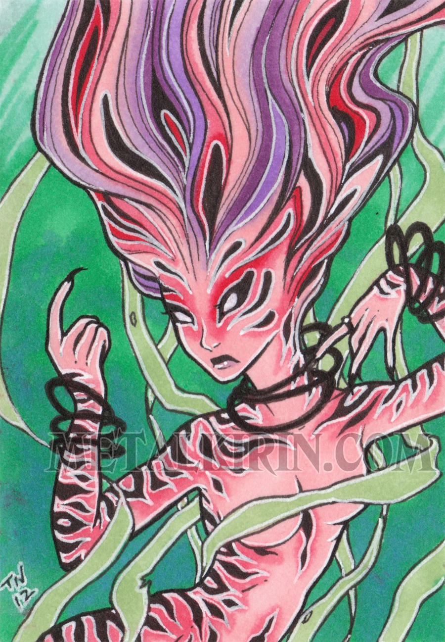 Goddess ACEO color