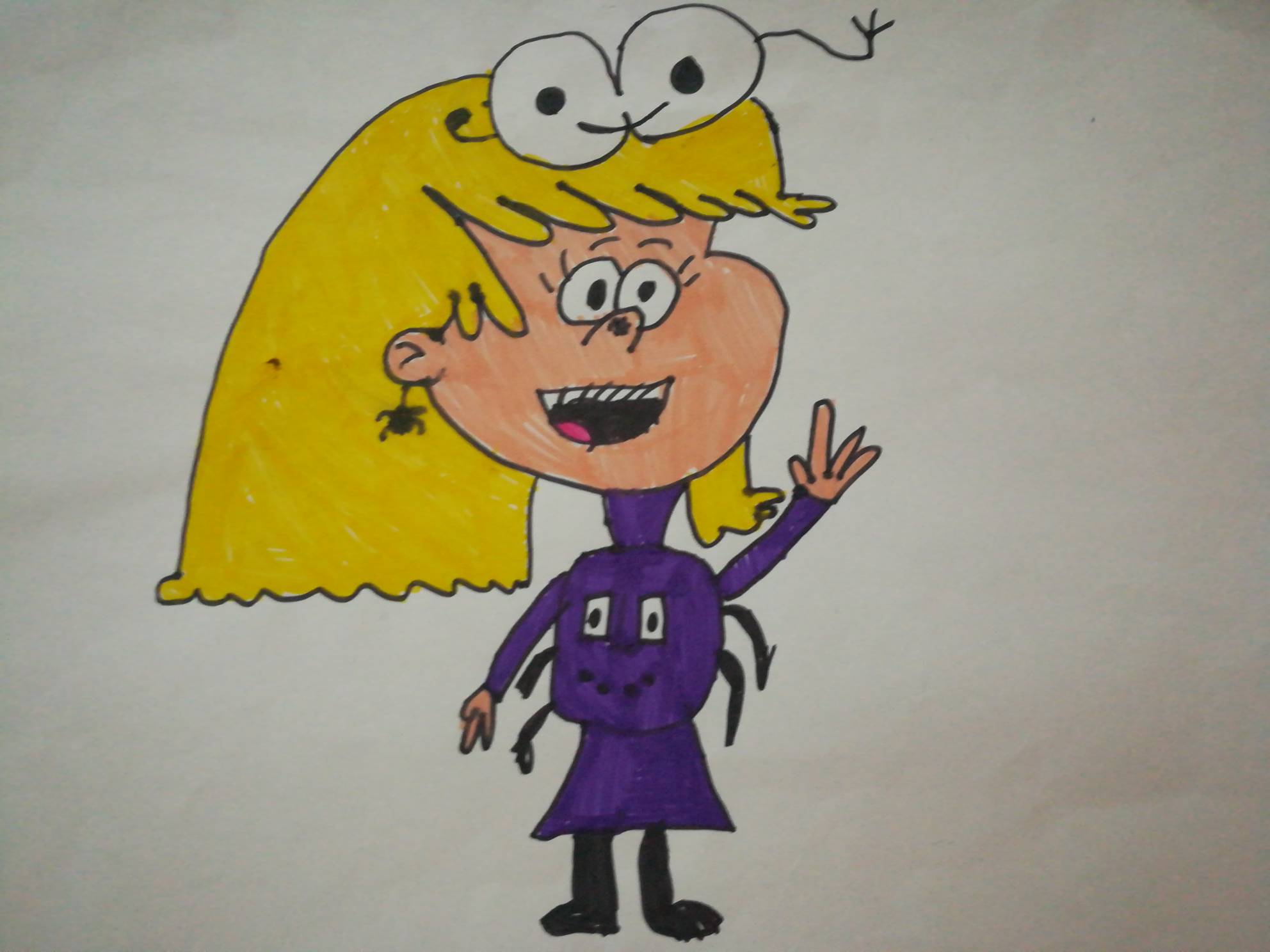 Bienvenue Chez Les Loud Leni En Araignee By Louloud24 On Deviantart Bienvenue Chez Les Loud Leni En Araignee By Louloud24 On Deviantart
