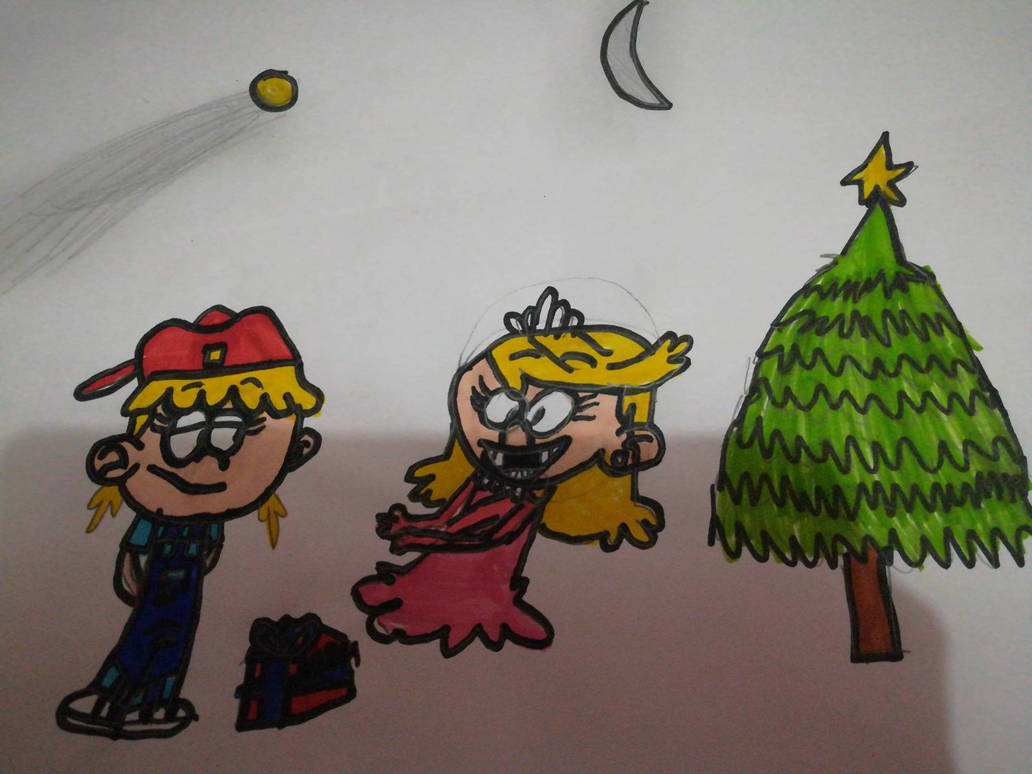 bienvenue chez les loud le Noel de Lola et Lana by Louloud24 on DeviantArt