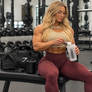 in the gym