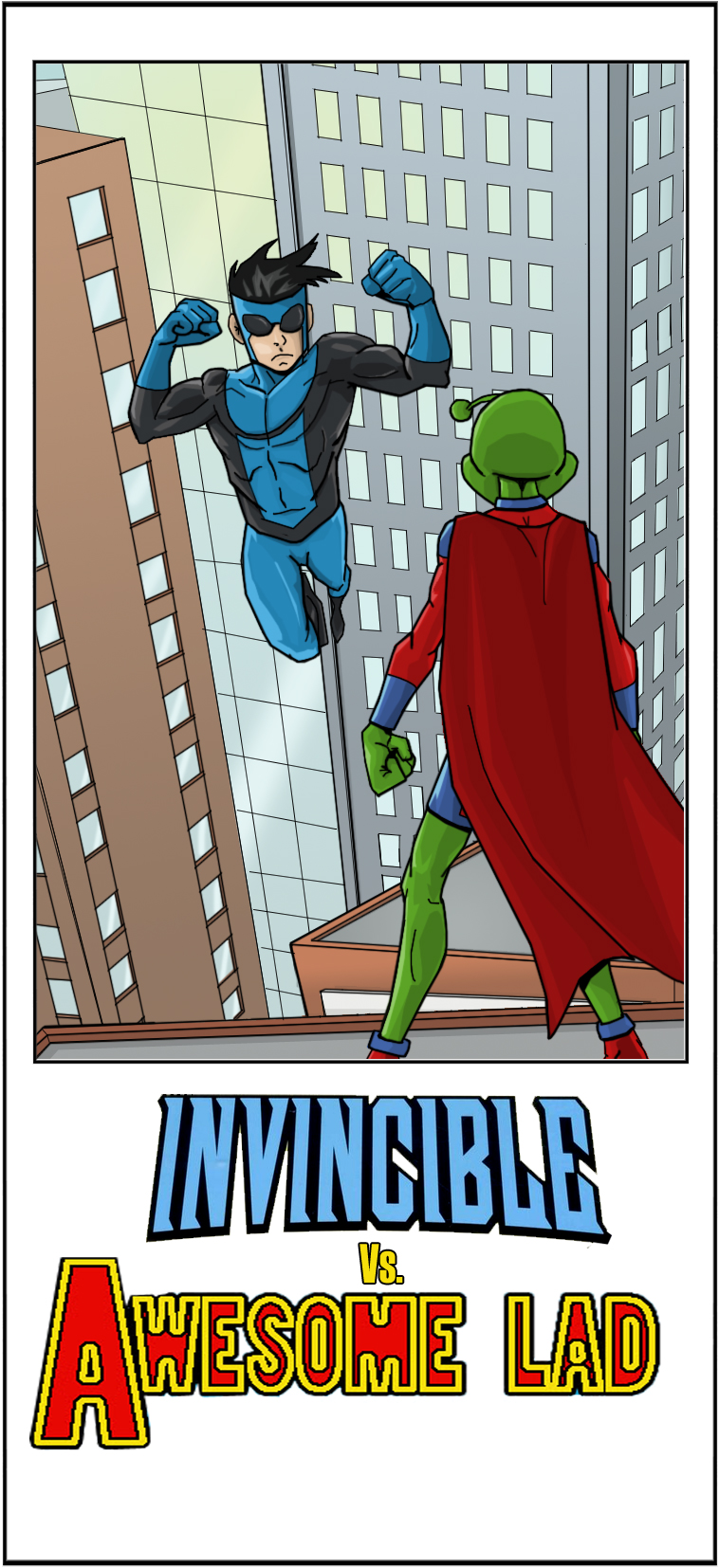 Invincible vs. Awesome-Lad by shubcthulhu on DeviantArt