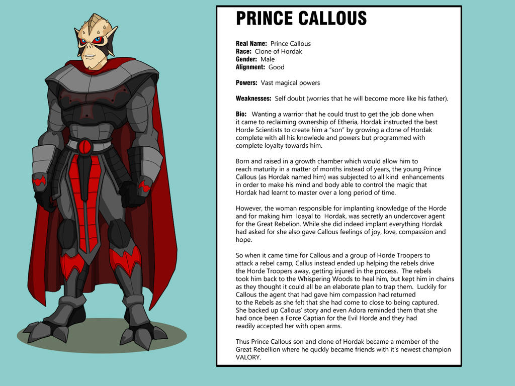 Prince Callous by shubcthulhu on DeviantArt