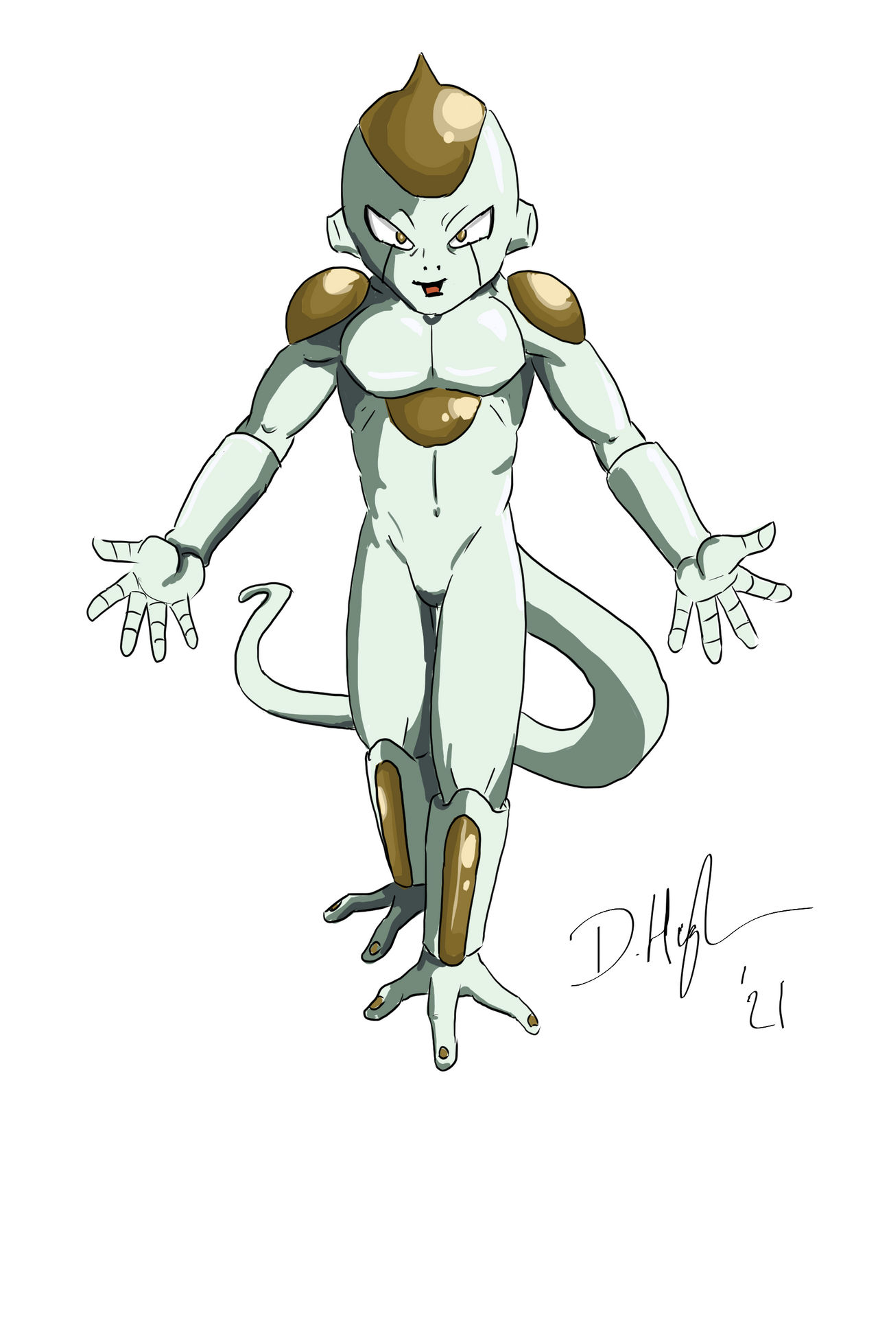 Kuriza - Son of Frieza by shubcthulhu on DeviantArt