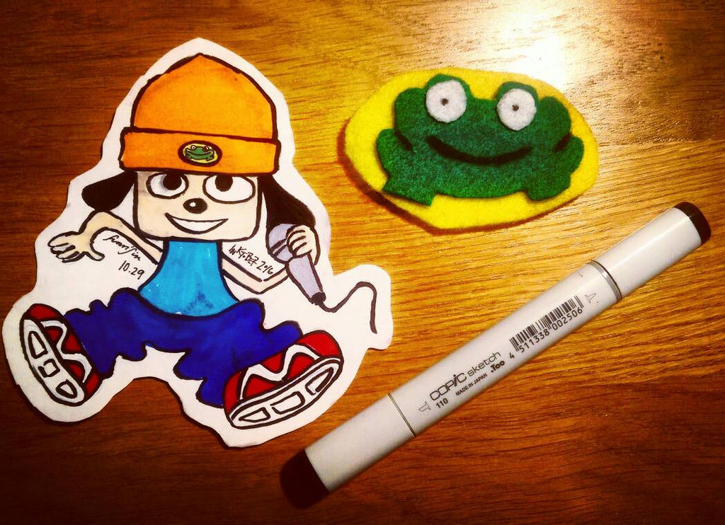 Inktober 2016 Day 29: PaRappa the Rapper by microbe-SDH on DeviantArt
