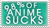 98percent of Anime Sucks