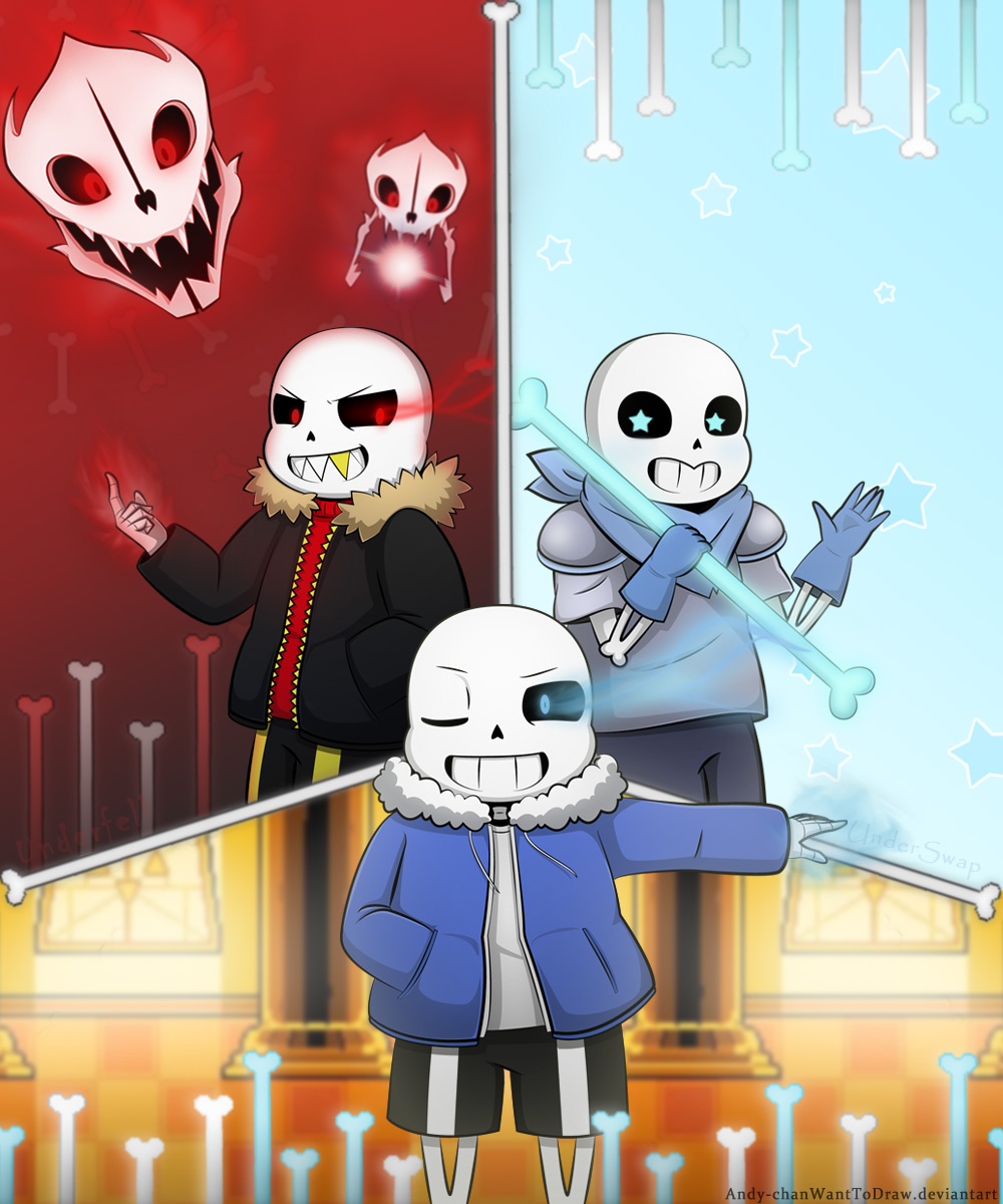 Sans animation for my AU(animated in scratch) by MrJSAB on DeviantArt